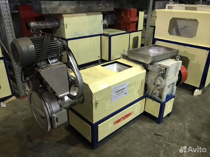 Гранулятор для пластика пп,пвд,пнд пушонки