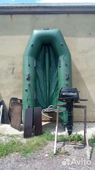 Лодка пвх с мотором 5