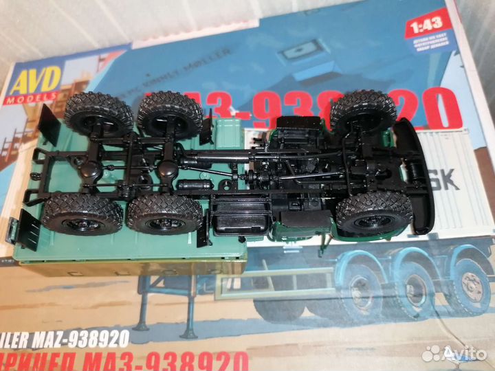 Модель грузовика зил-131/157кдм, проба, испытания