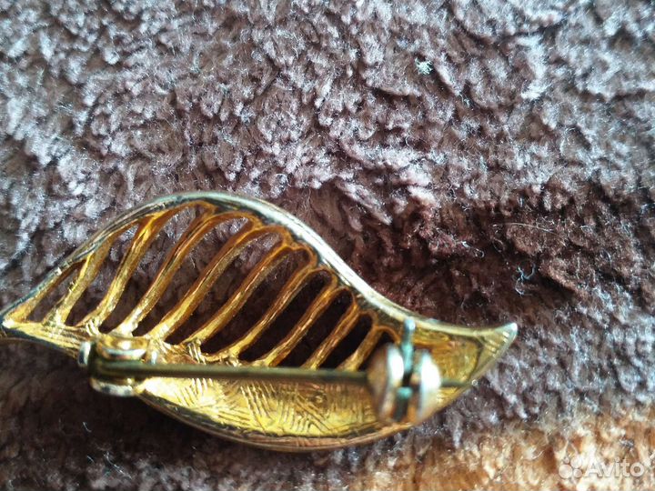 Брошь винтажная чехия