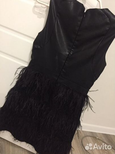 Кожаное платье