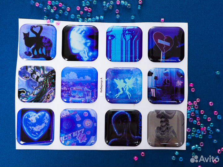 3d стикеры оптом Макет в подарок