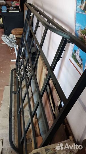 Багажник для УАЗ на крышу, крепежи водостока