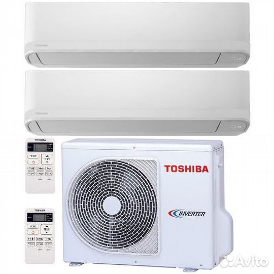 Мульти сплит система Toshiba на 2-3-4-5 комнат