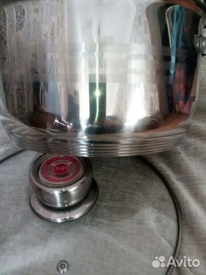 Кастрюля большая из нержавеющей стали 5л