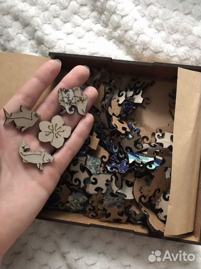 Необычный пазл из дерева