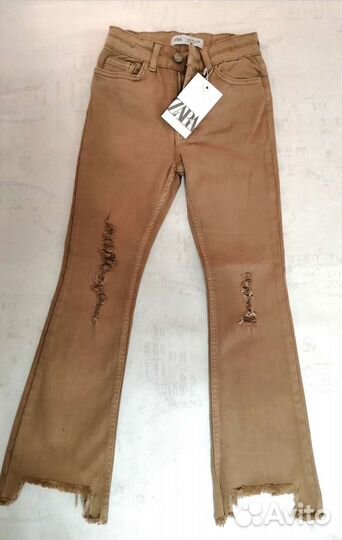 Джинсы стрейч для девочек zara