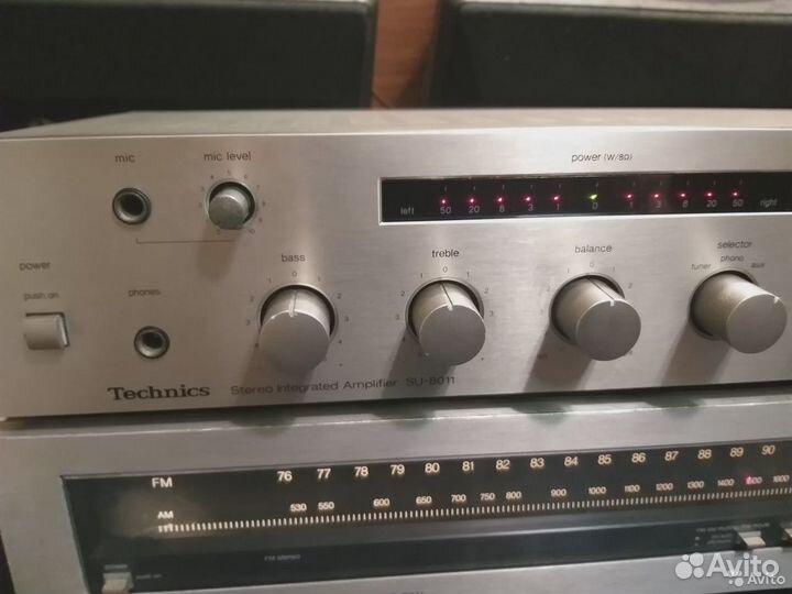 Усилитель с тюнером Technics SU-8011
