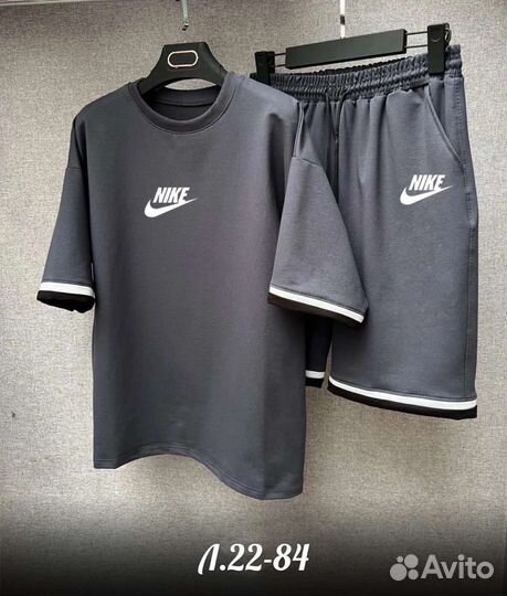 Костюм шорты и футболка мужская nike