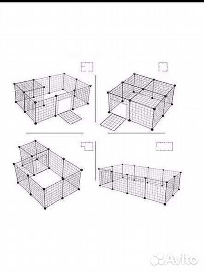 Новый Вольер клетка для собак, животных, кошек