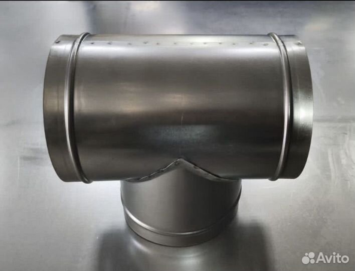 Тройник 125мм