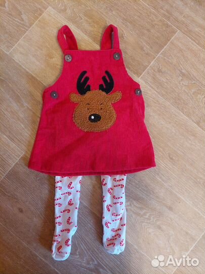 Новогодний костюм для девочки 62-68