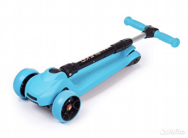 Самокат детский трехколесный складной