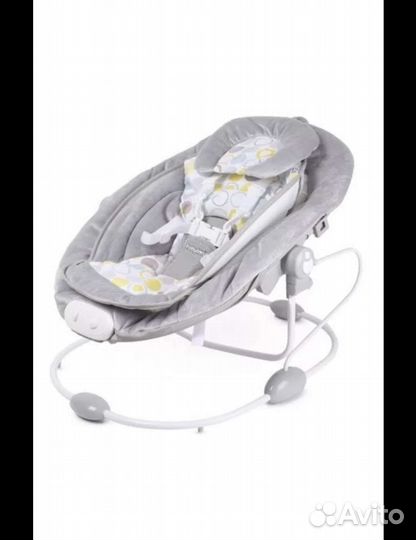 Детские электронные качели babyton funny time 2в1