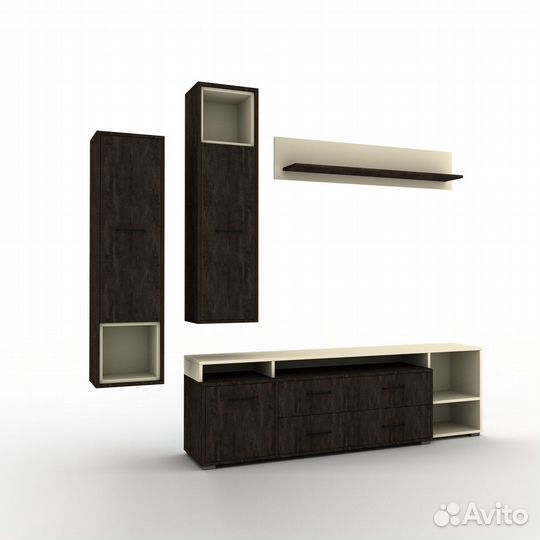 Модульная гостиная Кеге-1100mr стенка на заказ