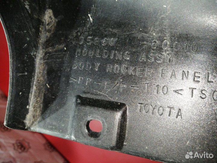 Накладка на порог левая Lexus Lx 470