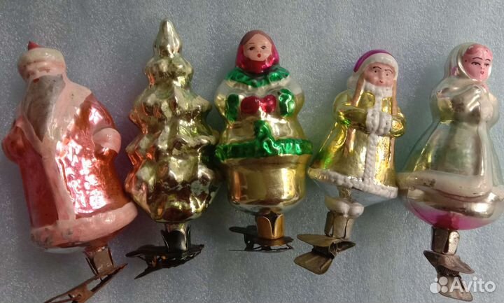 Елочные игрушки СССР