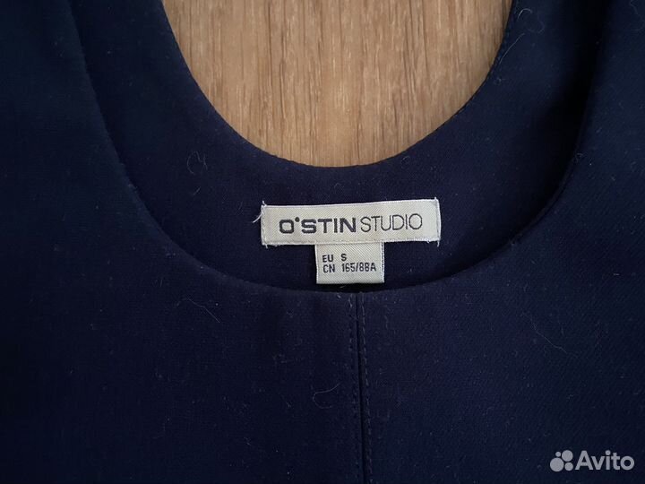 Сарафан синий, школа. Размер S. Бренд O'Stin