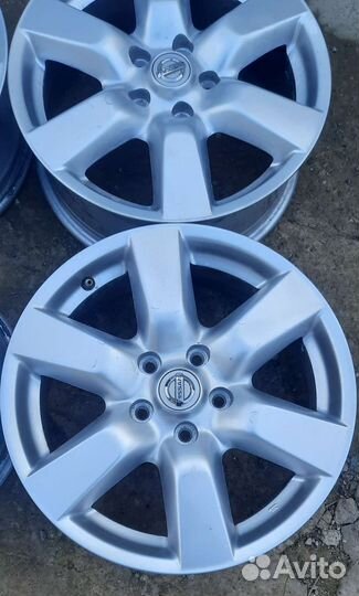 Литые диски r17 5x114.3 Nissan x-trail