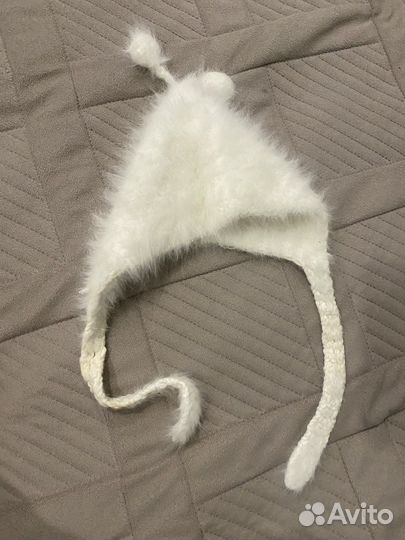 Шапка пух кролик