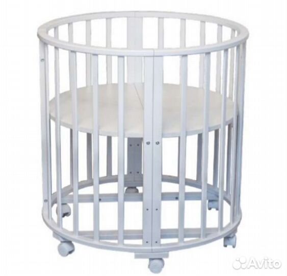 Детская кроватка круглая