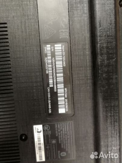 Корпус для ноутбука в сборе