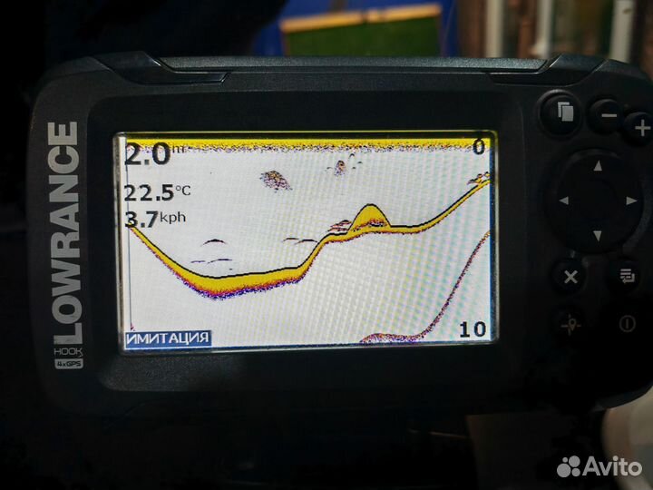 Эхолот lowrance hook 2 4x gps