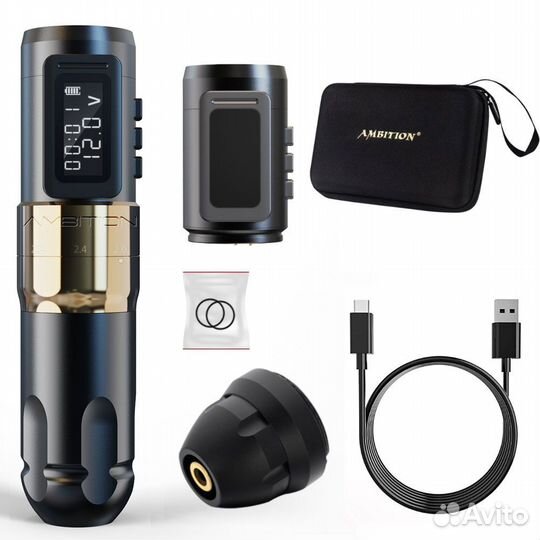 New безпроводная Машинка татуирвки Ambition Mars