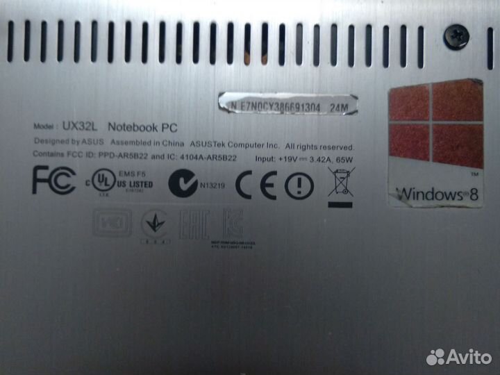 Ноутбук Asus Zenbook UX32L