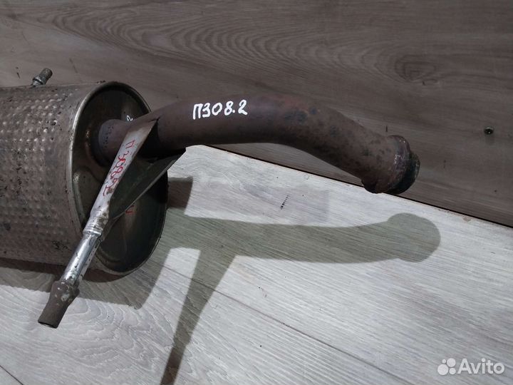 Глушитель Peugeot 308