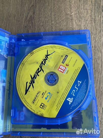 Cyberpunk 2077 ps4 диск