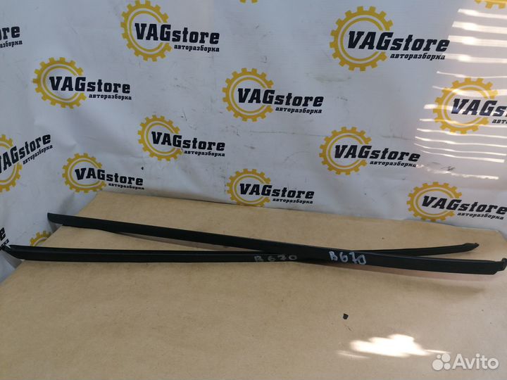 Молдинг лобового стекла Audi A4 B6