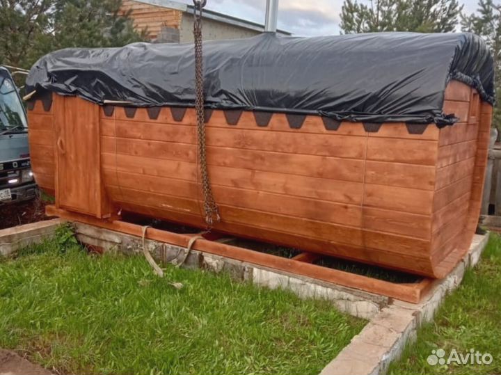 Баня с доставкой