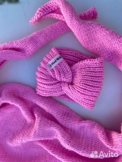 Шарф бактус и повязка на гллову