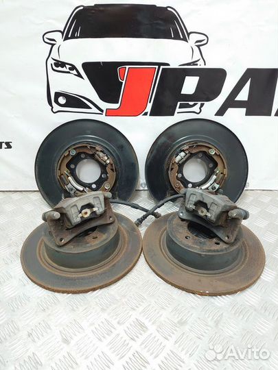 Комплект задних тормозов Mitsubishi Lancer X (2007