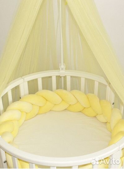 Бортик косичка