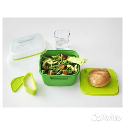 Ланчбокс Икеа IKEA + сумка для завтраков