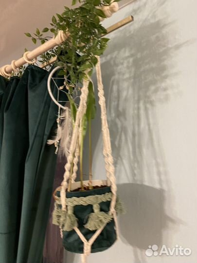 Подвес макраме