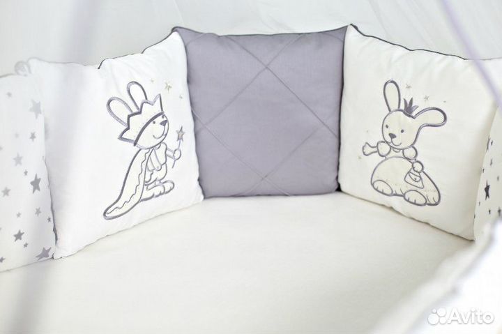 Бортики в детскую кроватку