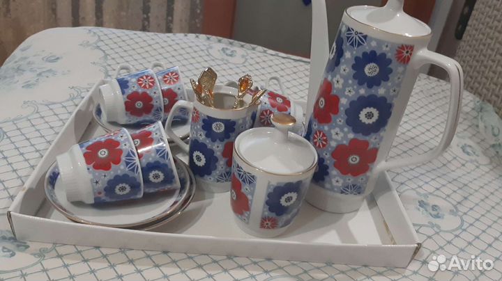 Кофейный сервиз ГДР