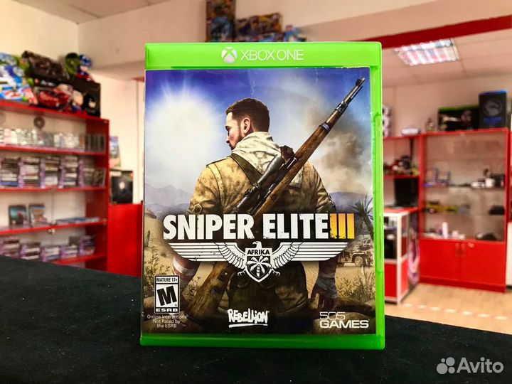 Диск Xbox One Sniper Elite 3