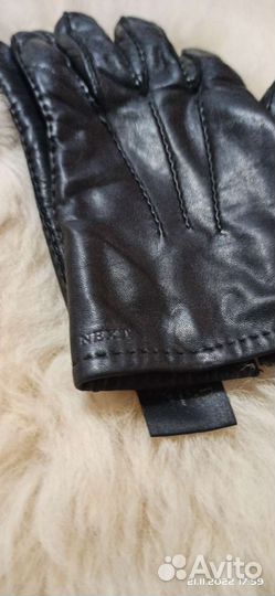 Перчатки мужские зимние натуральная кожа