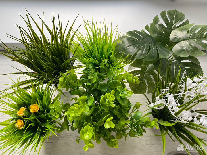 Искусственные цветы как в IKEA