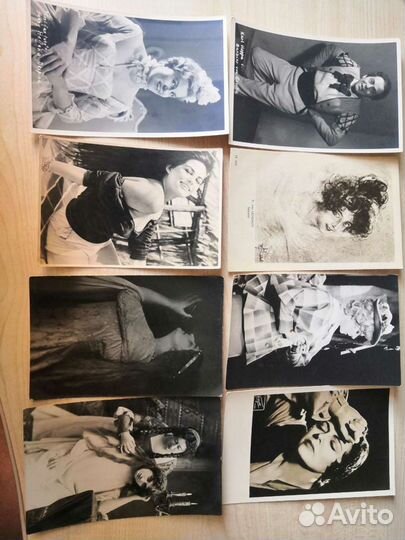 Открытки старинные. Театр кино