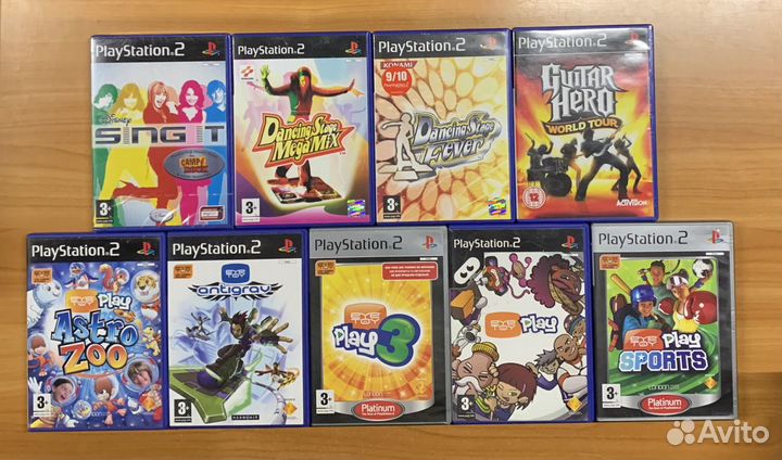 PS2 активные игры