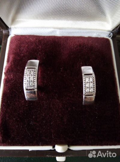 Серебряные серьги