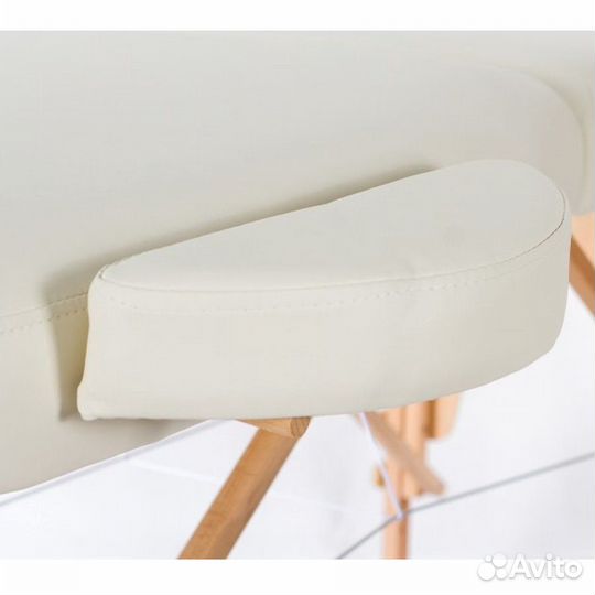 Массажный стол Restpro Vip Oval 2 Cream/Black