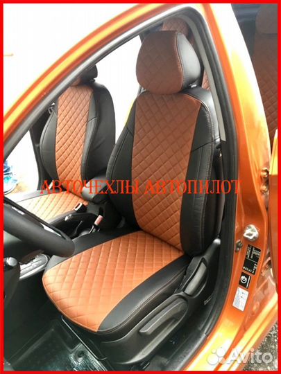 Чехлы Автопилот Hyundai Solaris 1 Sd из экокожи