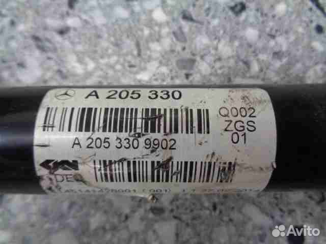 Полуось передняя левая, Mercedes C-klasse 2015