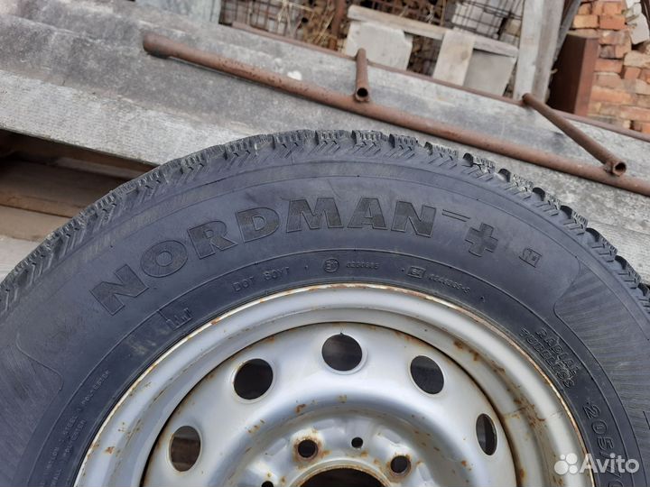 Зимняя резина с дисками r15 205/70